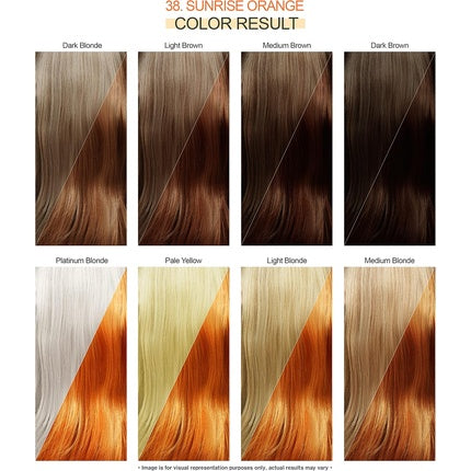 Vopsea păr, Adore, Sunrise Orange, semi-permanentă