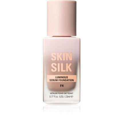 Fond de ten Makeup Revolution Skin Silk Serum Foundation F4, 23 ml