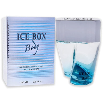 Perfumă bărbați New Brand Ice Box Body, EDT Spray, 100 ml
