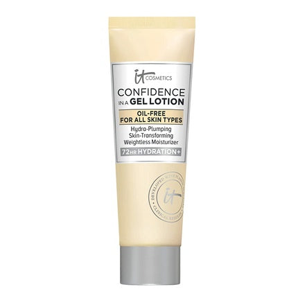 Cremă fata, It Cosmetics, Confidence in a Gel Lotion, fără ulei, bej