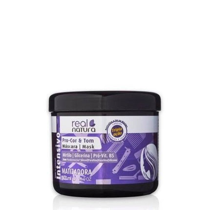 Mască păr colorantă și matizatoare Real Natura Procolor & Toning Mask 500ml