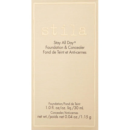 Stila Stay All Day Foundation & Concealer, 30ml, Culoare nude, ambalaj sticlă