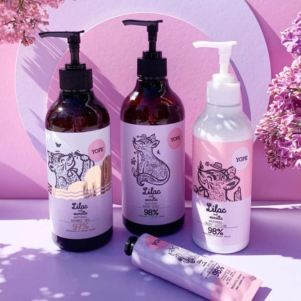Loțiune de corp, Yope, Lilac Vanilla, hidratantă, 300ml