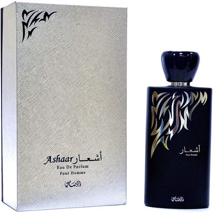 Rasasi Ashaar Homme, Rasasi, Eau de Parfum, 100 ml, negru