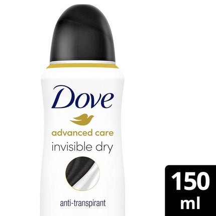 Deodorant spray Dove Advanced Care Invisible Dry, alb/negru, 150ml