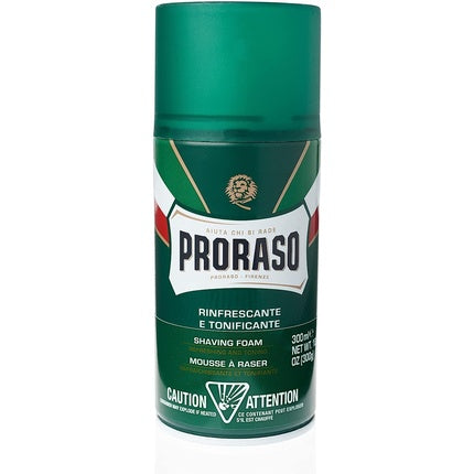 Spumă de bărbierit, Proraso, Green Refresh, 300ml
