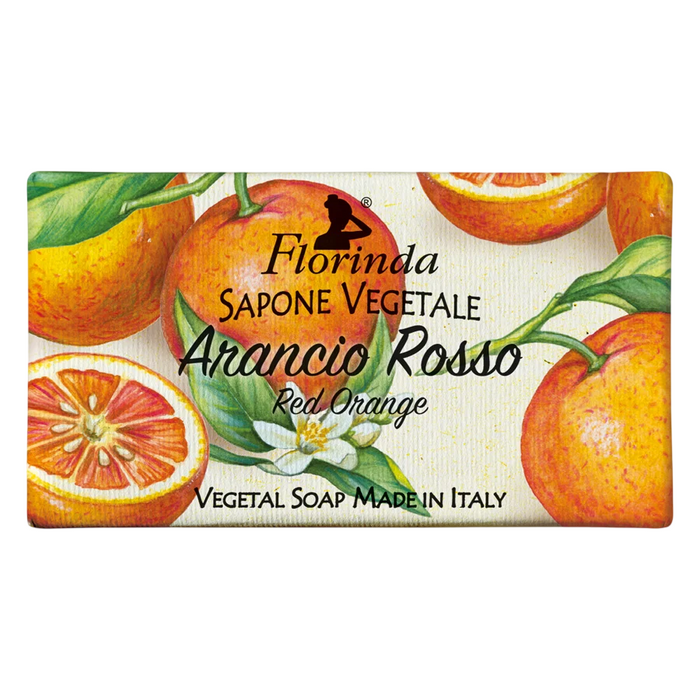 Săpun parfumat Florinda Red Orange, vegan, hidratant, 100 g
