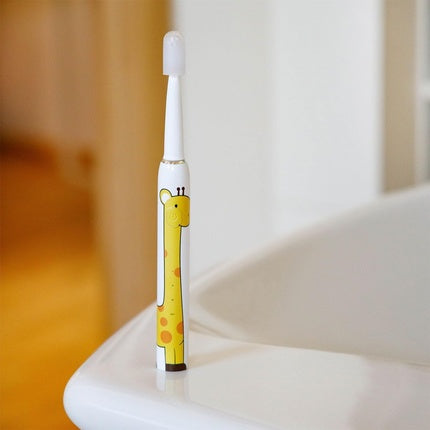 Periuță electrică copii, Innogio GIOsonic Giraffe, portocalie