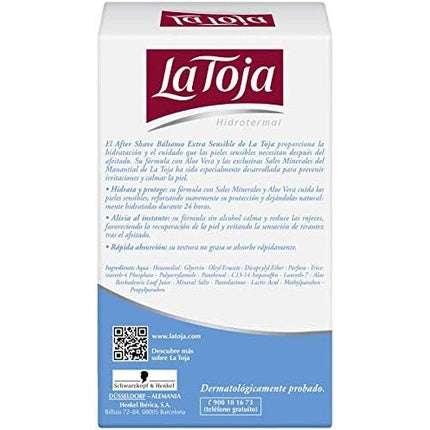 Balsam after shave, La Toja, Extra Sensitive, 100ml