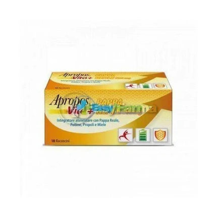 Desa Pharma Apropos Vita Royal Jelly, Integrator alimentar, Pappa Reale, 10 fiole x 10 ml