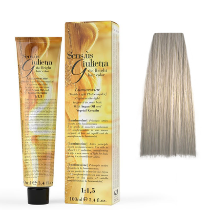Sensus Argan Oil And Vegetable Keratin - Hair Color, Giulietta G1 Luminescente, 100ml