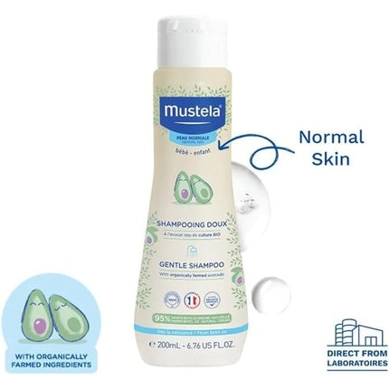 Sampon Bebelusi, Mustela, Natural Avocado, 200 ml