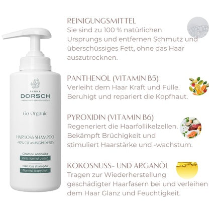 Șampon, Farma Dorsch, Hair Loss, alb