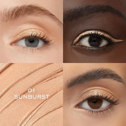 Fard de pleoape lichid, Lancôme Idôle, rezistenta indelungata, Golden Hour