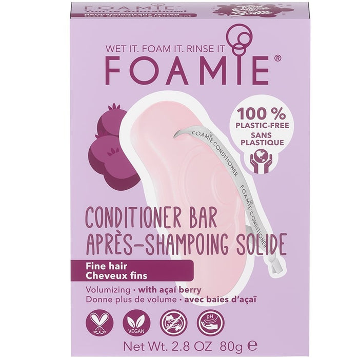 Balsam solid pentru păr Foamie You're Adorabowl, pentru volum, pentru păr fin, 80 g