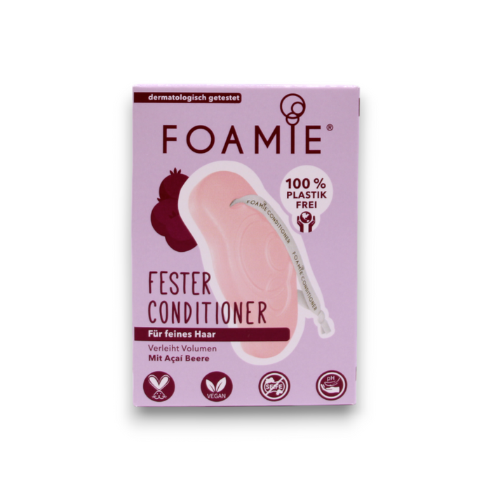 Balsam solid pentru păr Foamie You're Adorabowl, pentru volum, pentru păr fin, 80 g