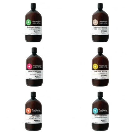 Șampon reconstructor cu oțet de mere și panthenol, fără siliconi, 946ml