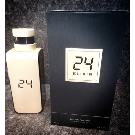 Eau De Parfum Scentstory 24 Elixir Sea Of Tranquility, sticlă pale, capac auriu