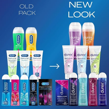 Lubrifiant personal, Durex, Natural gel, 100 ml