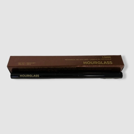 Creion de ochi mecanic de gel Hourglass, Black Obsidian, 1.5mm