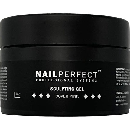 Gel de sculptare unghii Nail Perfect Sculpting Gel Cover Pink 14g