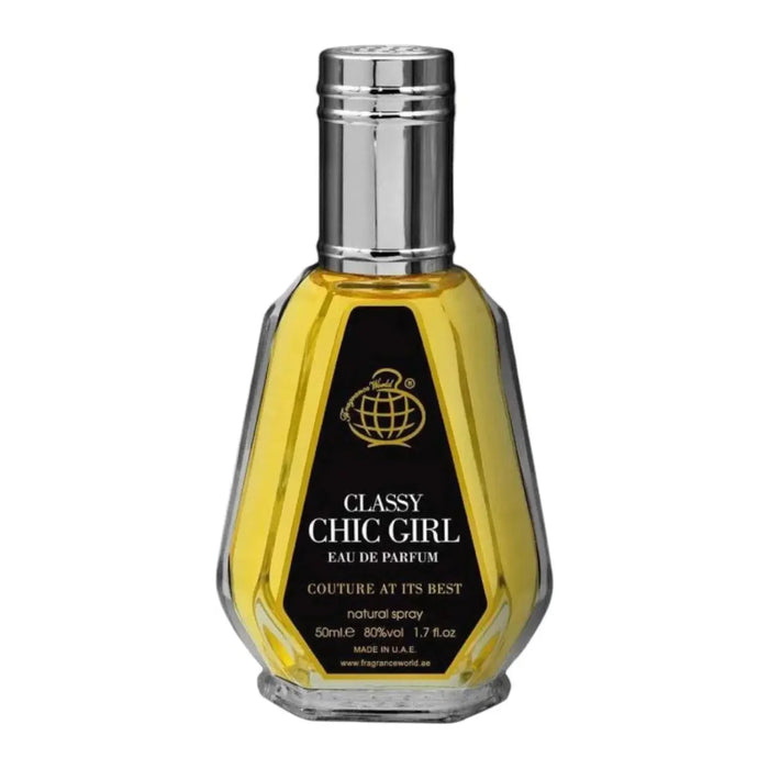 Apă de parfum Fragrance World Classy Chic Girl, pentru femei, 50 ml