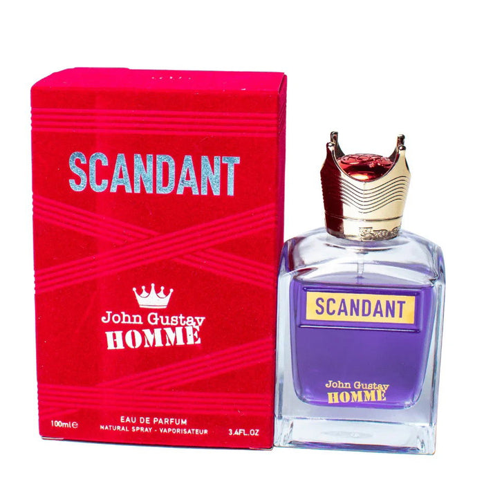 Apă de parfum Fragrance World John Gustav Homme Scandant, pentru bărbați, 100 ml