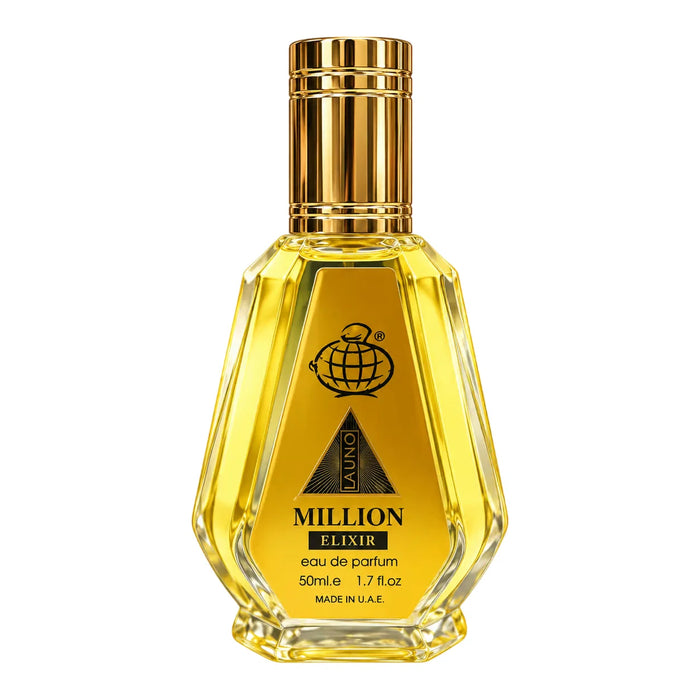Apă de parfum Fragrance World La Uno Million Elixir, pentru bărbați, 50 ml