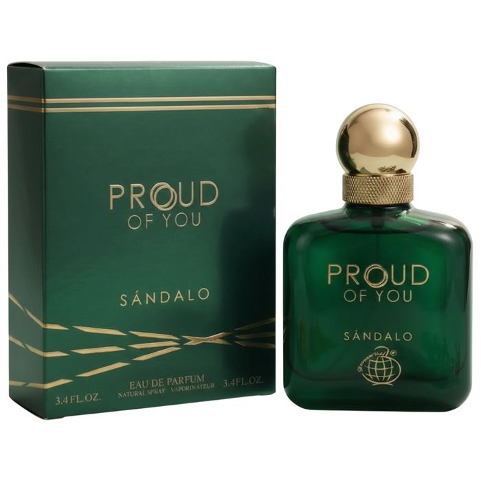 Apă de parfum Fragrance World Proud Of You Sandalo, pentru bărbați, 100 ml