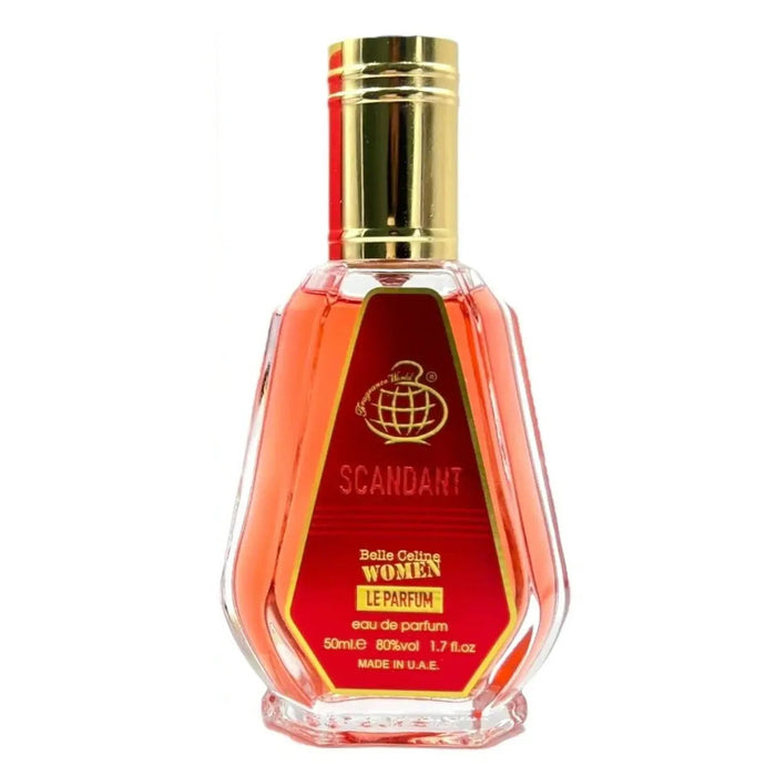 Apă de parfum Fragrance World Scandant Belle Celine, pentru femei, 50 ml