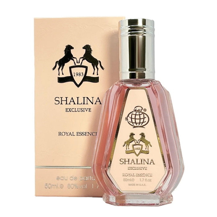 Apă de parfum Fragrance World Shalina Exclusive Royal Essence, pentru femei, 50 ml