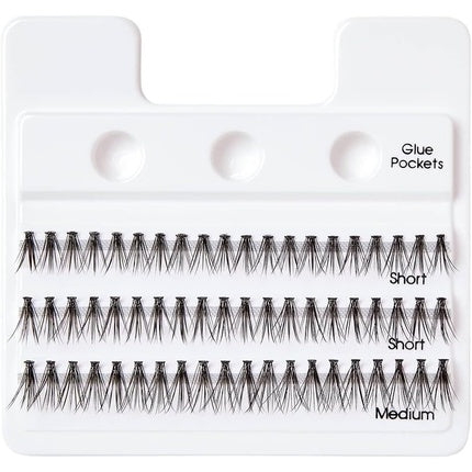 Lash Couture Venus, KISS, gene false individuale, negre, set de 3