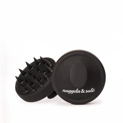 Perie de masaj pentru scalp, Nuggela & Sul, Magic Massage Brush, negru