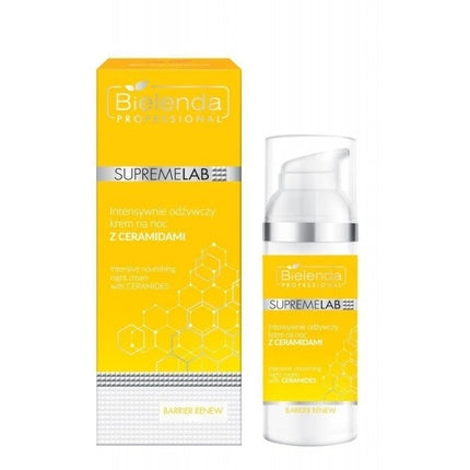 Cremă de noapte Bielenda Supremelab Barrier cu ceramide, 50 ml