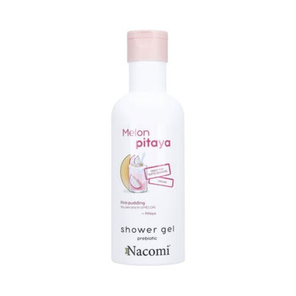 Gel de duș, Nacomi, Pitaya Melon, 300ml, Alb
