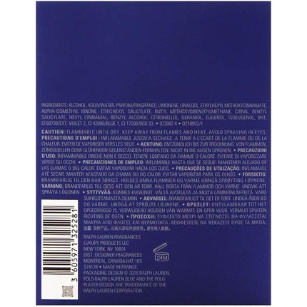 Parfum Ralph Lauren, Polo Ultra Blue, 125ml, albastru