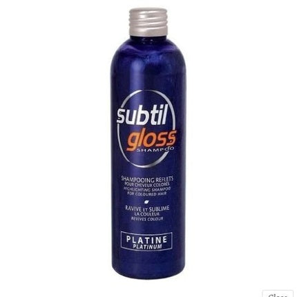 Șampon Phyto Subtil Gloss pentru păr vopsit, Platine, 250ml