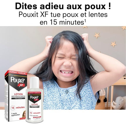 Loțiune Anti-pouși și Lente, Pouxit XF, Format Familial 200ml