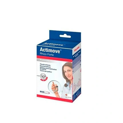 Brățară de protecție Actimove Rhizo Forte, Bsn Medical, pentru mână stângă sau dreaptă, roșu-alb