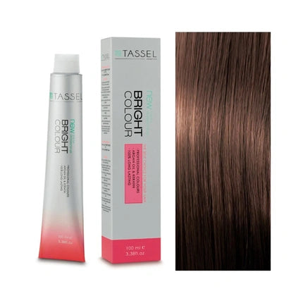 Vopsea de Păr, Tassel, New Bright Colour N673, Castaniu (100 ml)