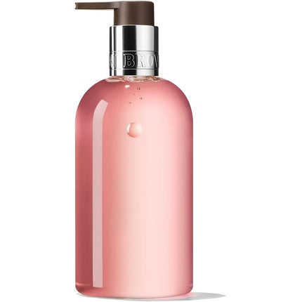 Săpun lichid, Molton Brown, Delicious Rhubarb and Rose, roz