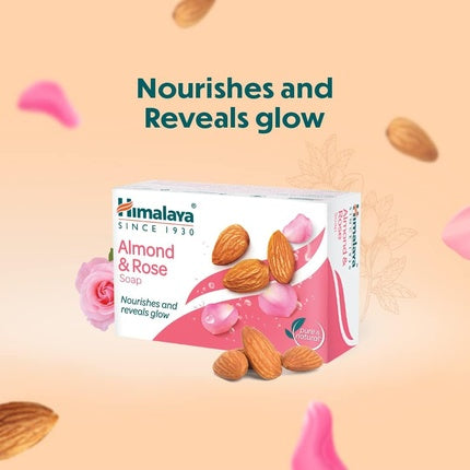 Săpun, Himalaya, Almond and Rose, 75g