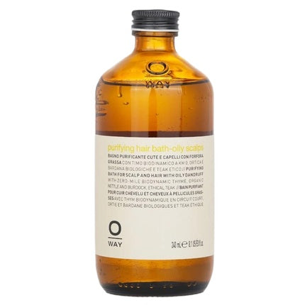 Șampon Oway Be Curly Purifying Hair Bath pentru scalpul gras, 240ml
