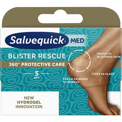 Plasturi blistere picioare, Salvequick, Rescue, hydrogel