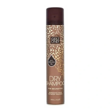 Șampon uscat Girlz Only pentru brunete, 400ml