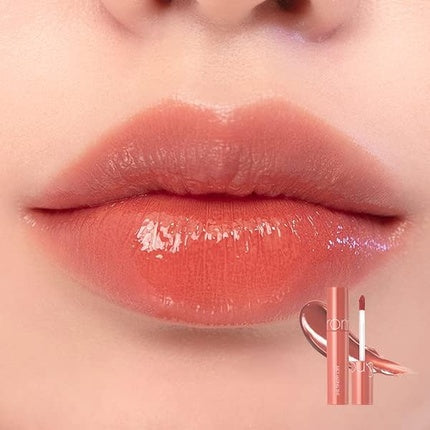 Rom&Nd Juicy Lasting Tint Highly Pigmented Lip Gloss, 10, nuanță roz pudrată, 5.5ml
