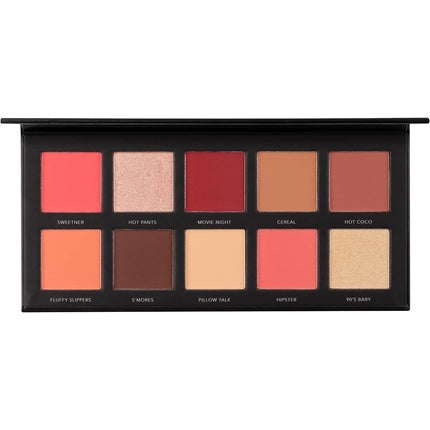 Paletă farduri de pleoape, Laroc, 10 nuanțe, multicolor