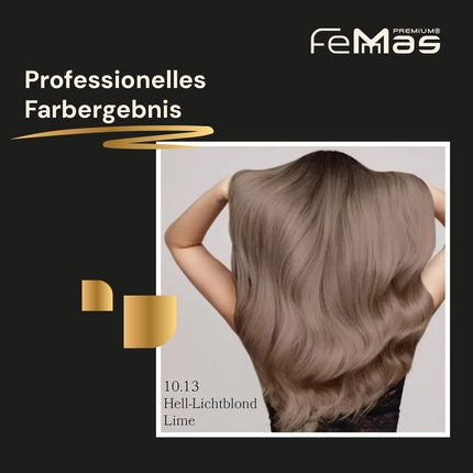 Vopsea păr, Femmas, Light Blonde Lime, cremă 100ml