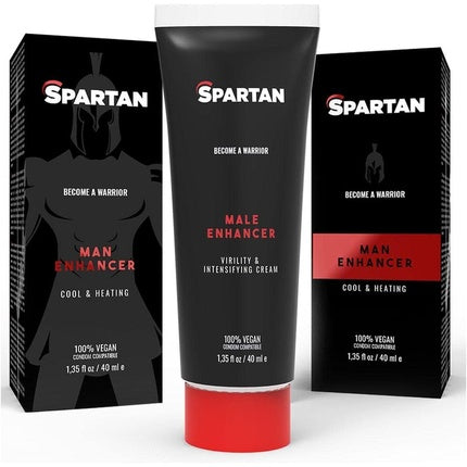 Gel Lubrifiant Spartan, Intensificator, Negru, 40 g