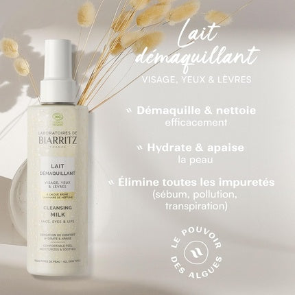 Lapți demachiant, Laboratoires De Biarritz, 200ml, Vegan